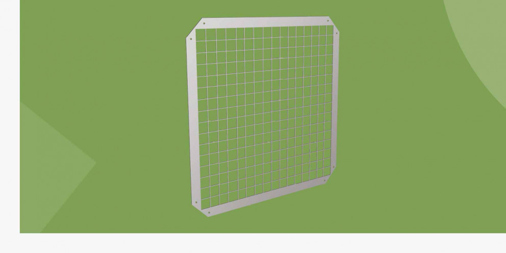 Решетка декоративная в систему противодымной вентиляции РОН-ВРК-110 ...